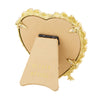 Olivia Riegel Picture Frames Olivia Riegel Gold Contessa Heart 3.5" Frame with Ruby Crystals & Red Pearls Red