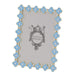 Olivia Riegel Picture Frames Olivia Riegel Gold Light Blue Enamel Clover Picture Frame 5" x 7"