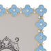 Olivia Riegel Picture Frames Olivia Riegel Gold Light Blue Enamel Clover Picture Frame 5" x 7"