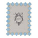 Olivia Riegel Picture Frames Olivia Riegel Gold Light Blue Enamel Clover Picture Frame 5" x 7"