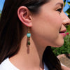 Olivia Riegel Jewelry Olivia Riegel Gold Teardrop Earrings Aventurine
