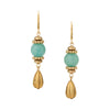 Olivia Riegel Jewelry Olivia Riegel Gold Teardrop Earrings Aventurine