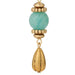 Olivia Riegel Jewelry Olivia Riegel Gold Teardrop Earrings Aventurine
