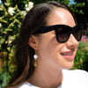 Olivia Riegel Jewelry Olivia Riegel Gold Teardrop Earrings Howlite