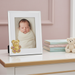 Olivia Riegel Picture Frames Olivia Riegel Gold Teddy Bear with Light Rose Crystals 5" x 7" Picture Frame Pink 5" x 7"