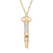Olivia Riegel Jewelry Olivia Riegel Gold Whistle Necklace with Crystals