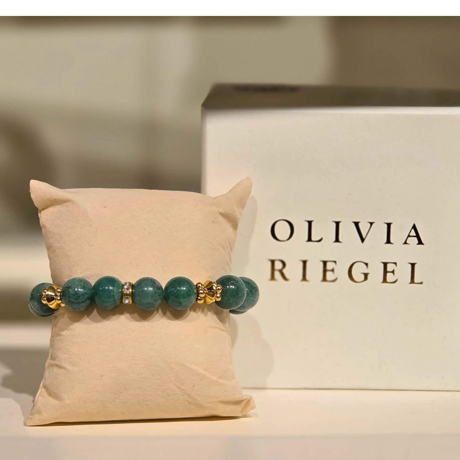 Olivia Riegel Jewelry Olivia Riegel Green Aventurine Bead Bracelet