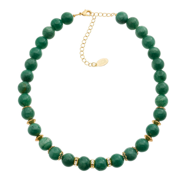 Olivia Riegel Jewelry Olivia Riegel Green Aventurine Bead Necklace Green