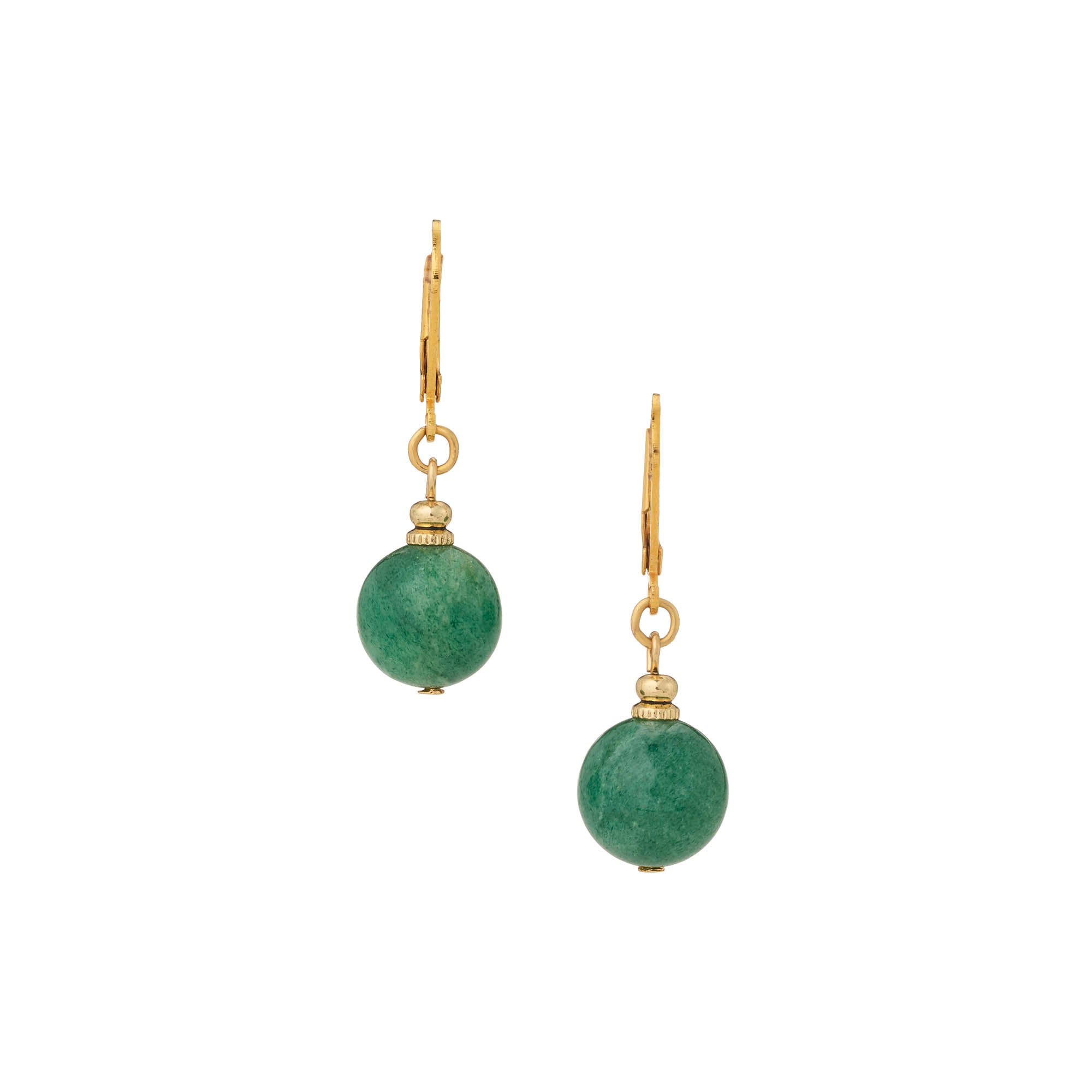Olivia Riegel Jewelry Olivia Riegel Green Aventurine Drop Earrings Green