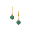 Olivia Riegel Jewelry Olivia Riegel Green Aventurine Drop Earrings Green