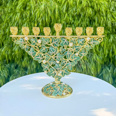 Olivia Riegel Giftware Olivia Riegel Ivy Menorah Green