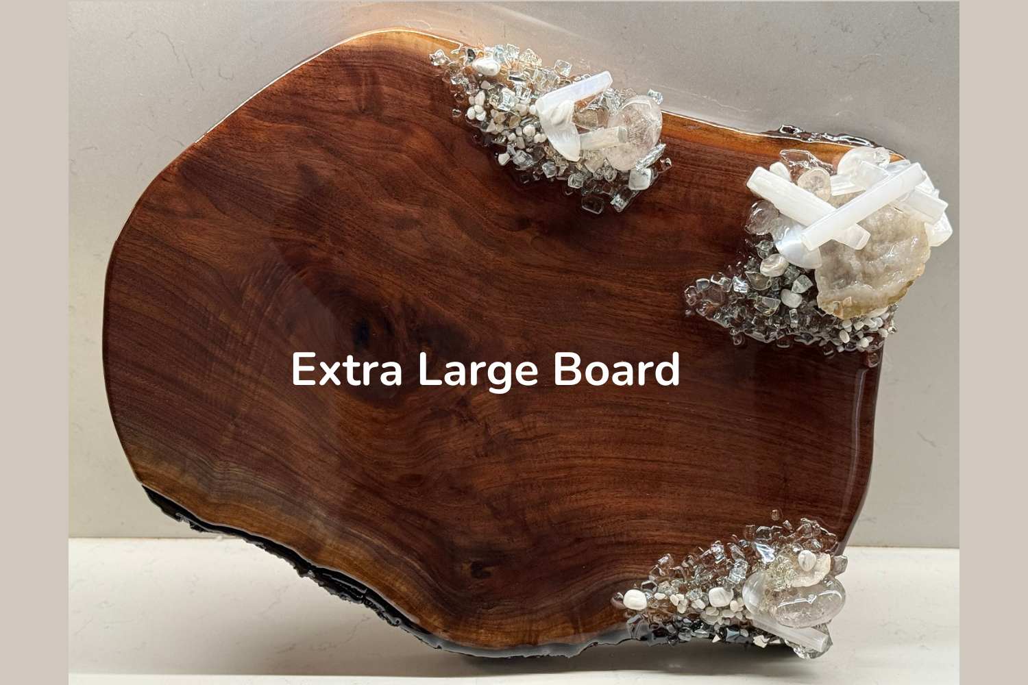 Olivia Riegel Gfitware Olivia Riegel Krystallos Kodama Board Extra Large White