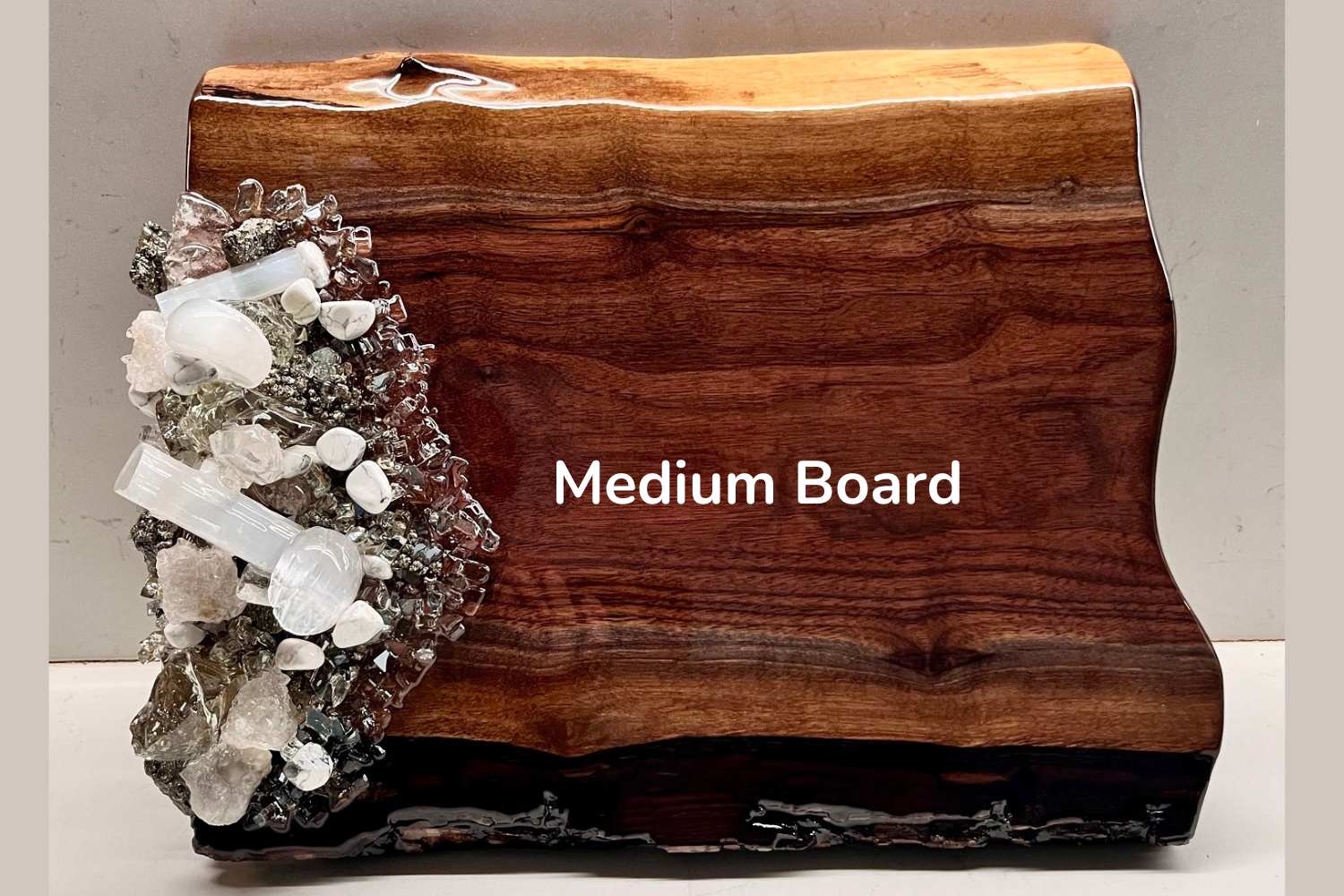 Olivia Riegel Gfitware Olivia Riegel Krystallos Kodama Board Medium White