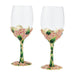 Olivia Riegel Giftware Olivia Riegel Lantana Wine Glass (Set of 2)