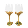Olivia Riegel Gfitware Olivia Riegel Lotus Wine Glass (Set of 2) Multicolor