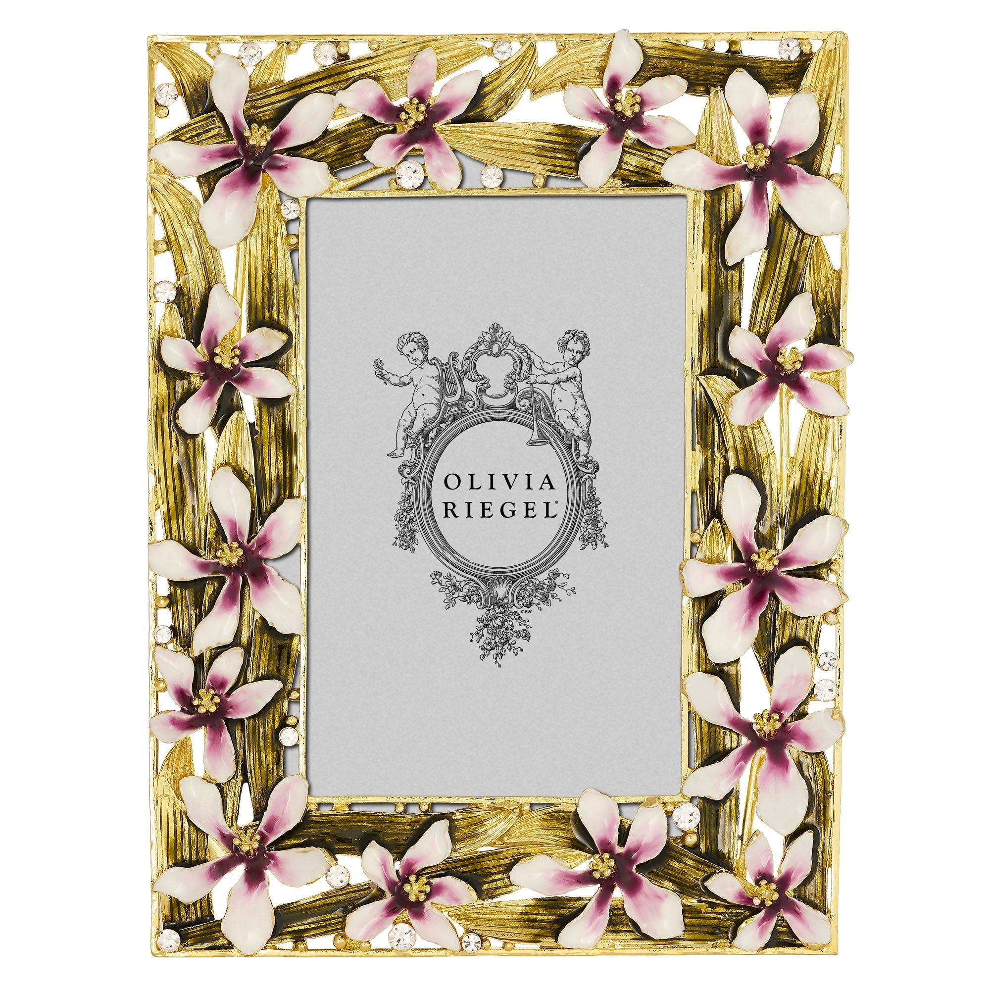 Olivia Riegel Picture Frames Olivia Riegel Orchid Delight Picture Frame Gold 4" x 6" Frame