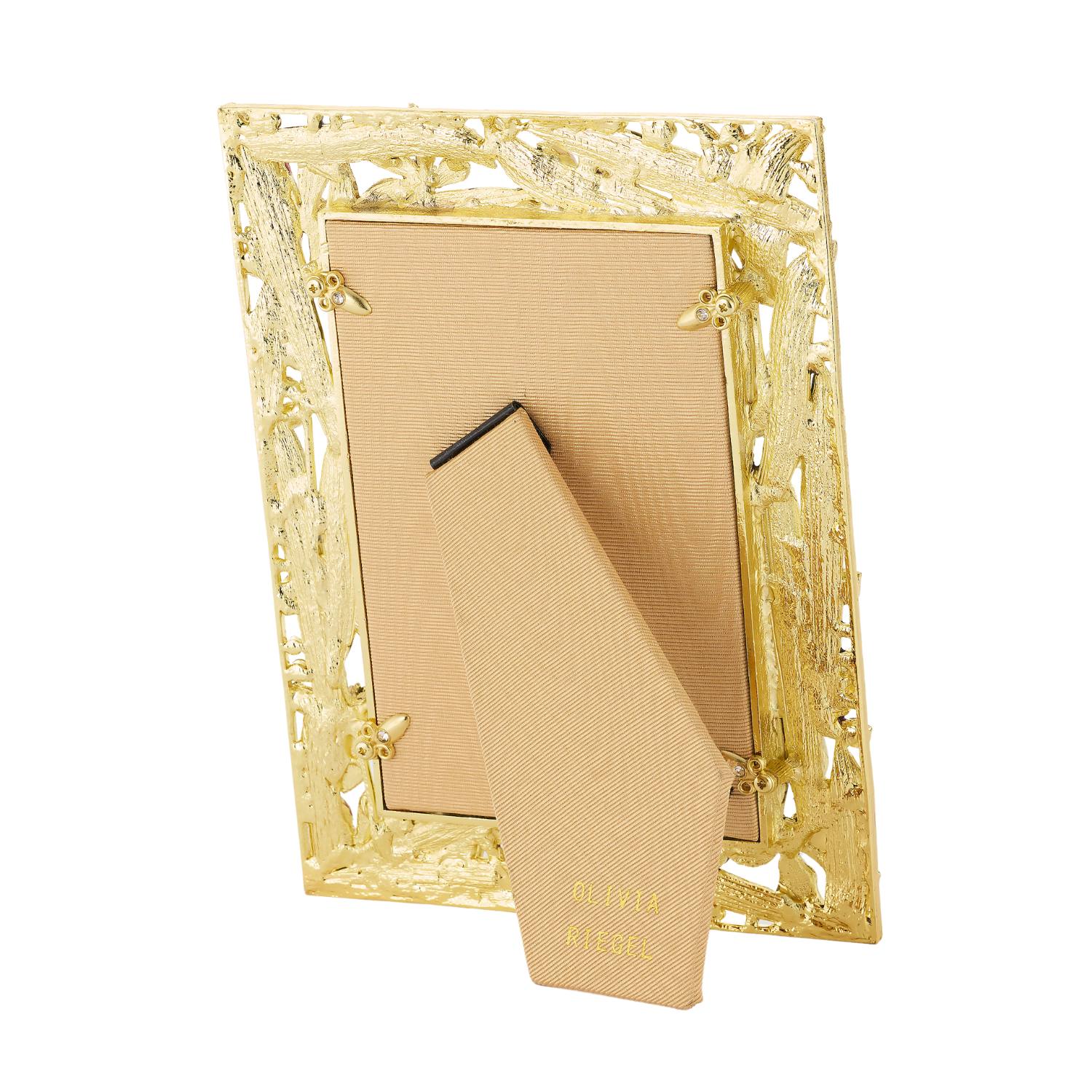Olivia Riegel Picture Frames Olivia Riegel Orchid Delight Picture Frame Gold 4" x 6" Frame