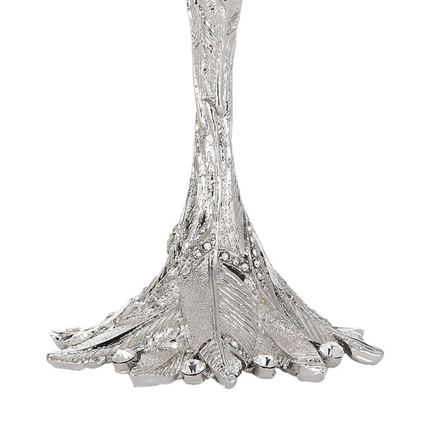Olivia Riegel Giftware Olivia Riegel Preen Wine Glass (Set of 2) Silver
