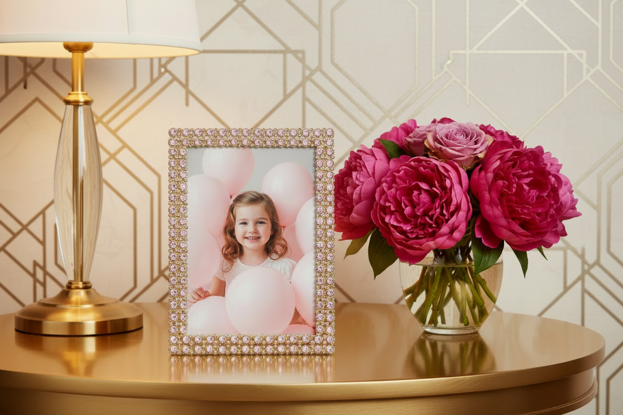 Olivia Riegel Picture Frames Olivia Riegel Priscilla Picture Frame Pink 5" x 7"