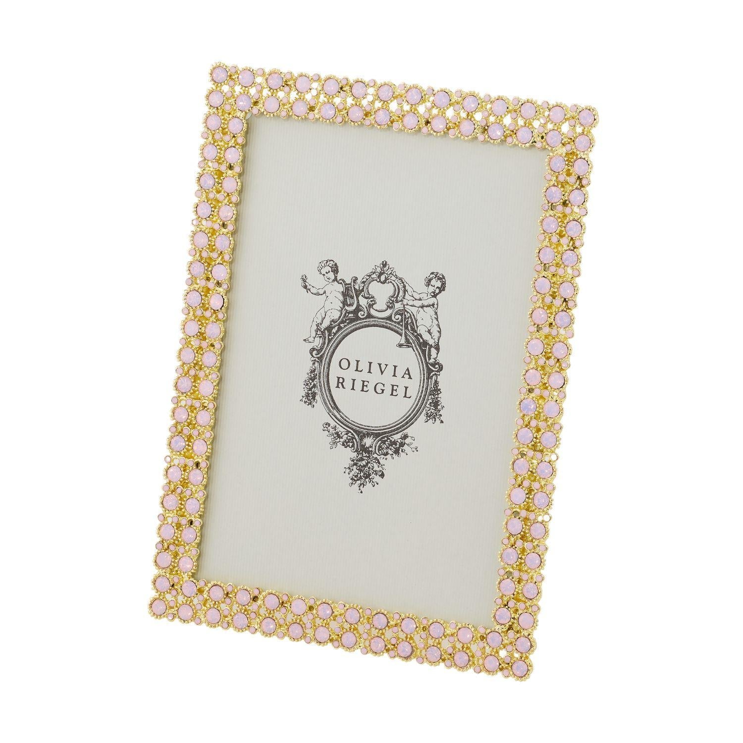 Olivia Riegel Picture Frames Olivia Riegel Priscilla Picture Frame Pink 5" x 7"