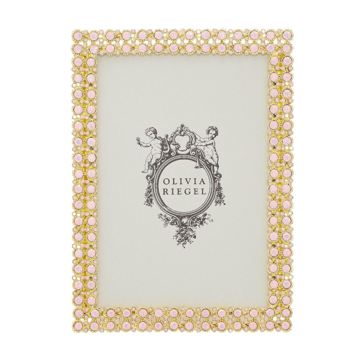 Olivia Riegel Picture Frames Olivia Riegel Priscilla Picture Frame Pink 5" x 7"