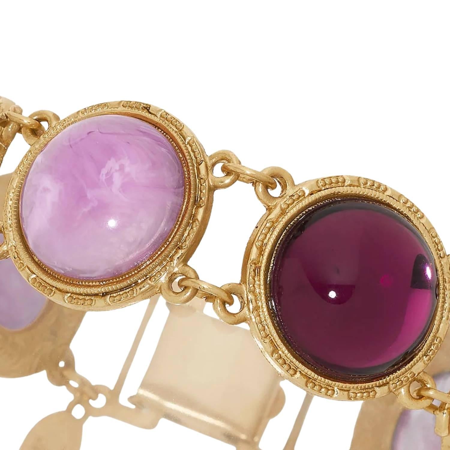 Olivia Riegel Jewelry Olivia Riegel Round Amethyst & Lilac Bracelet