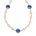Olivia Riegel Jewelry Olivia Riegel Sapphire Crystal Station Filigree Necklace