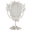 Olivia Riegel Giftware Olivia Riegel Silver Botanica Magnified Standing Mirror