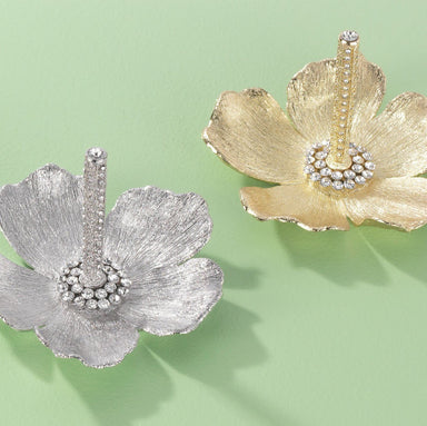 Olivia Riegel Giftware Olivia Riegel Silver Botanica Ring Holder