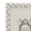 Olivia Riegel Picture Frames Olivia Riegel Silver Hamilton Picture Frame Crystal 5" x 7"