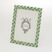 Olivia Riegel Picture Frames Olivia Riegel Silver Hamilton Picture Frame Emerald 5" x 7"