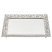 Olivia Riegel Trays Olivia Riegel Silver Isadora Beveled Mirror Tray