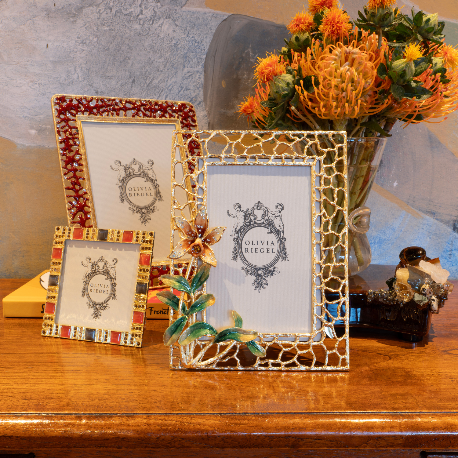 Olivia Riegel Picture Frames Olivia Riegel Splendora Picture Frame 5" x 7" Gold