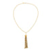 Olivia Riegel Jewelry Olivia Riegel Tassel Pendant Necklace Gold