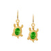Olivia Riegel Jewelry Olivia Riegel Turtle Drop Earrings Peridot