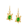 Olivia Riegel Jewelry Olivia Riegel Turtle Drop Earrings Peridot