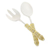 Olivia Riegel Giftware Olivia Riegel Windsor Salad Serving Set Gold