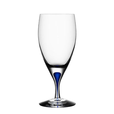 Orrefors Art Glass Orrefors Blue Intermezzo Blue Iced Beverage