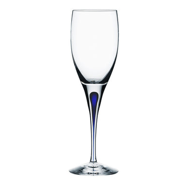 Orrefors Art Glass Orrefors Blue Intermezzo Blue White Wine