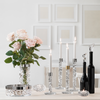 Orrefors Giftware Orrefors Carat Candlestick Brass Medium - Set of 2