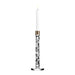Orrefors Art Glass Orrefors Carat Candlestick Silver Large