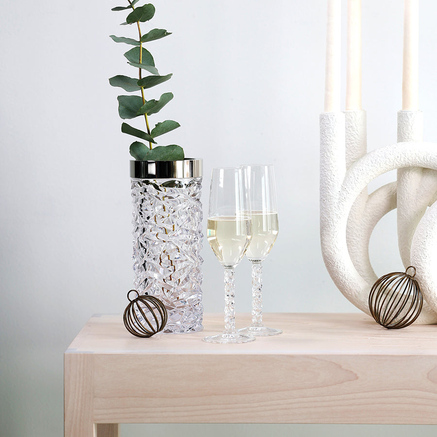 Orrefors Art Glass Orrefors Carat Champagne - Set of 2