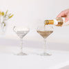 Orrefors Art Glass Orrefors Carat Coupe - Set of 2