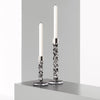 Orrefors Art Glass Orrefors Carat Graphite Candlestick Small