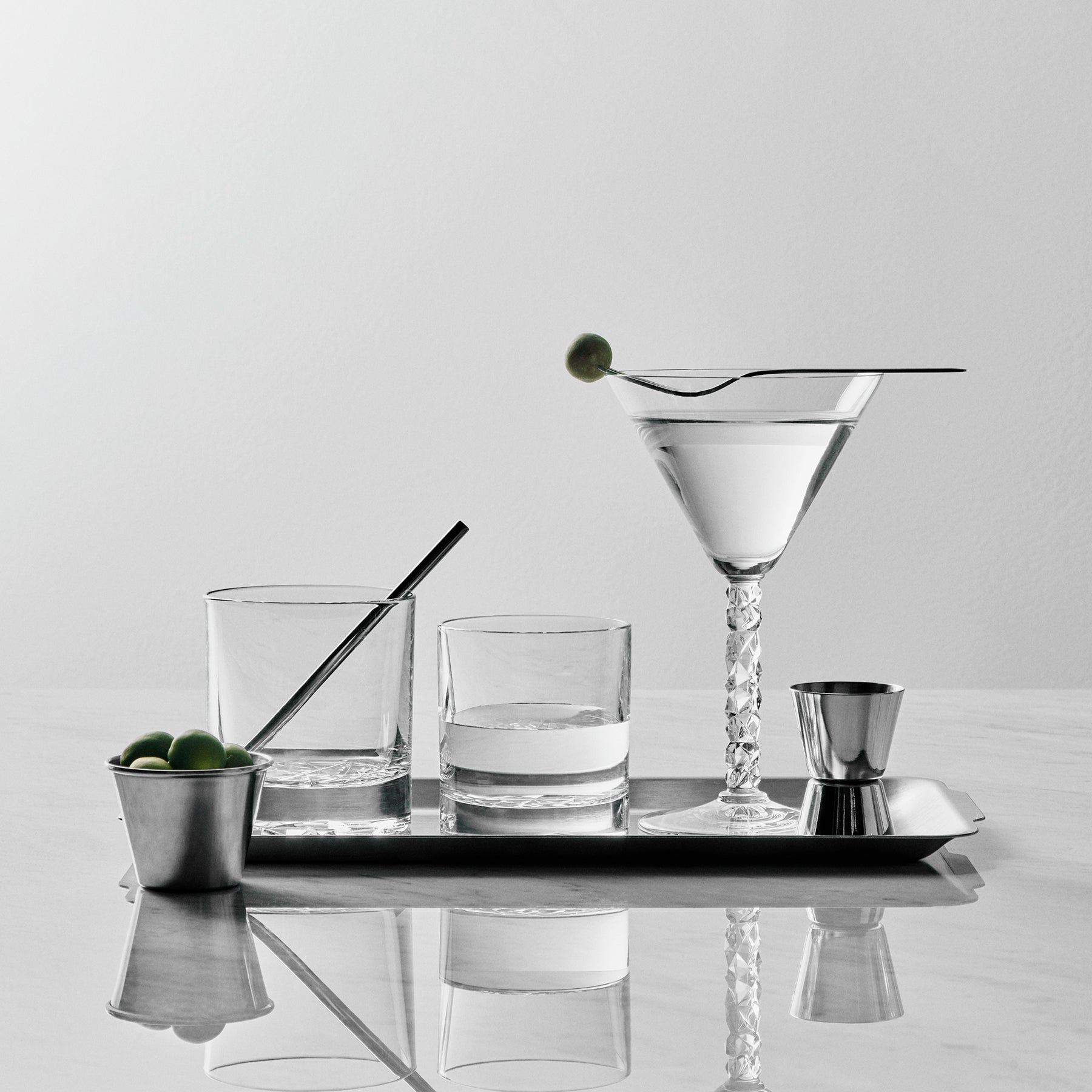 Orrefors Giftware Orrefors Carat Martini Set Of 2