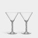 Orrefors Giftware Orrefors Carat Martini Set Of 2