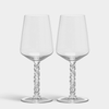 Orrefors Art Glass Orrefors Carat Wine - Set of 2