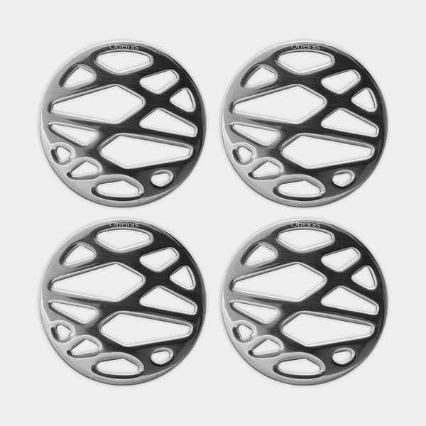 Orrefors Art Glass Orrefors City Coaster - Set of 4
