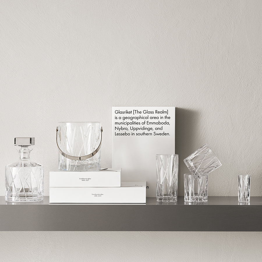 Orrefors Art Glass Orrefors City Double Old Fashioned - Set of 2