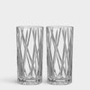 Orrefors Art Glass Orrefors City Highball - Set of 2